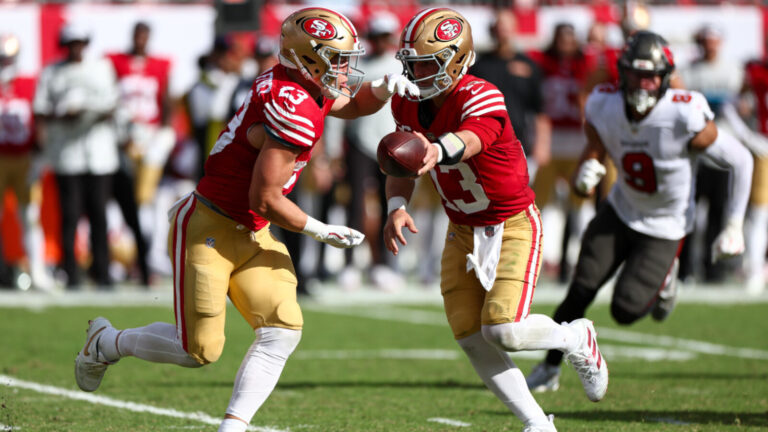 Brock Purdy's Week 13 status a mystery as 49ers release injury report with key change for Christian McCaffrey
