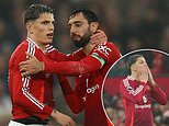 Bruno Fernandes reveals why Alejandro Garnacho did NOT celebrate his wonder goal in Man United's 3-0 win over Leicester - as Red Devils captain hails the Argentine as a 'special player'