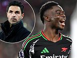 Bukayo Saka sends rivals Man City and Liverpool a warning after Arsenal's 5-2 thrashing of West Ham - as Mikel Arteta insists his title-chasing side have 'momentum'
