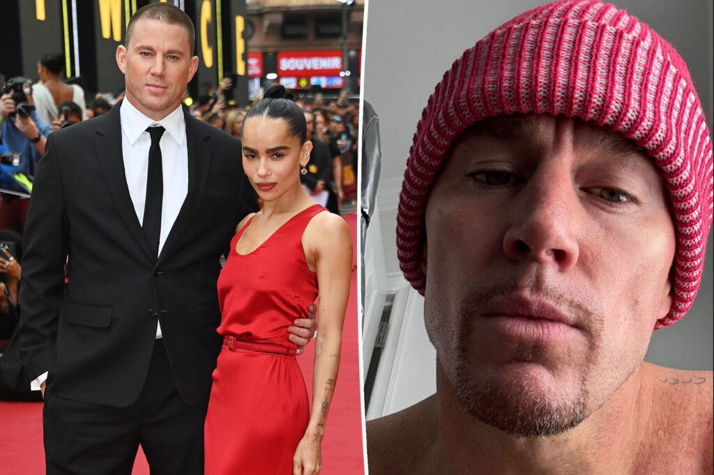 Channing Tatum ditches his shirt for thirst trap after Zoë Kravitz split: ‘It’s a vibe’