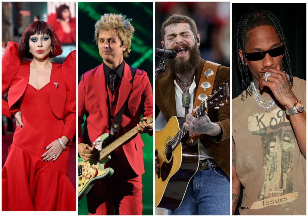 Coachella 2025 Headliners: Lady Gaga, Green Day, Post Malone, and Travis Scott