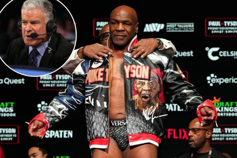 Concerns over Mike Tyson’s health hang over highly anticipated Jake Paul bout