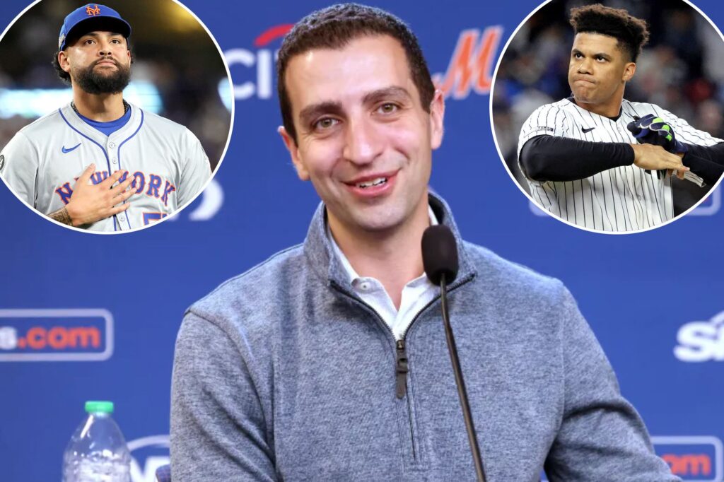 David Stearns facing different Mets questions — including Juan Soto — at GM Meetings this time