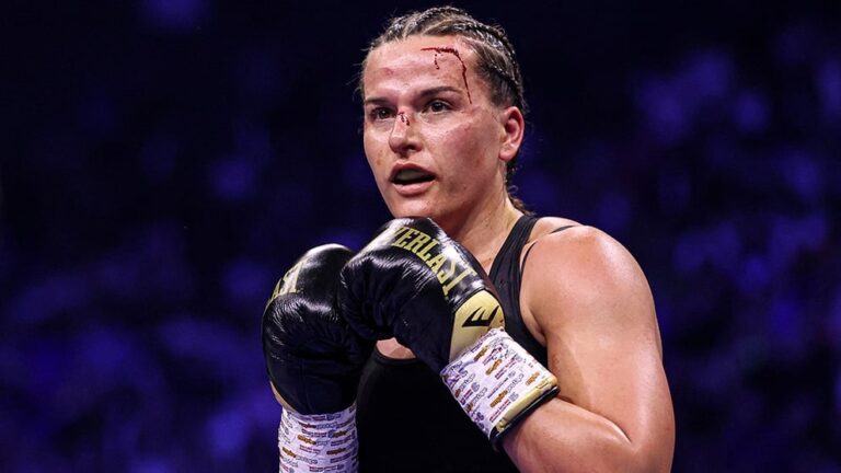 Frank Warren says ex-champ is "ready and waiting" for Katie Taylor