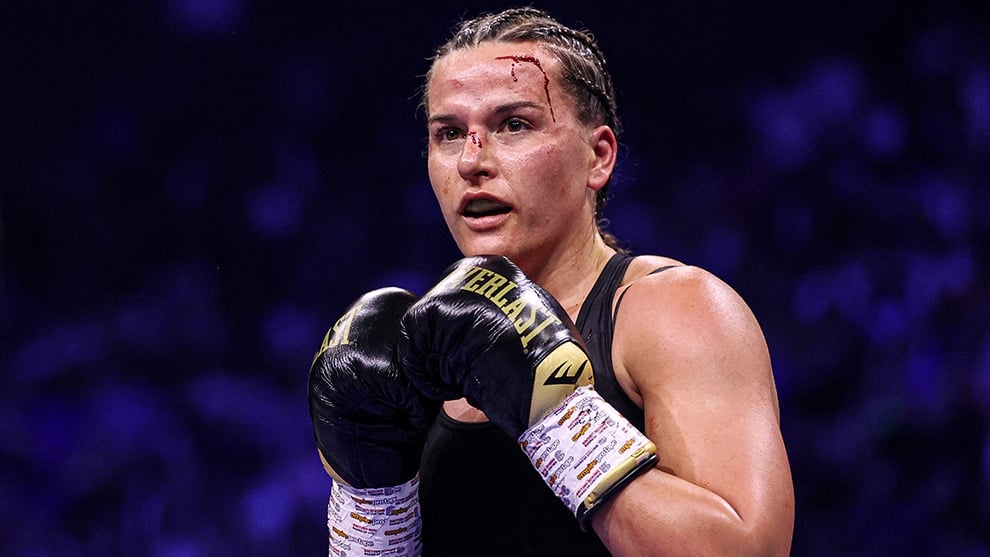 Frank Warren says ex-champ is "ready and waiting" for Katie Taylor