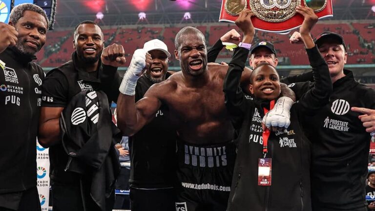 Frank Warren seeks new foe for Dubois after Joshua rematch canned