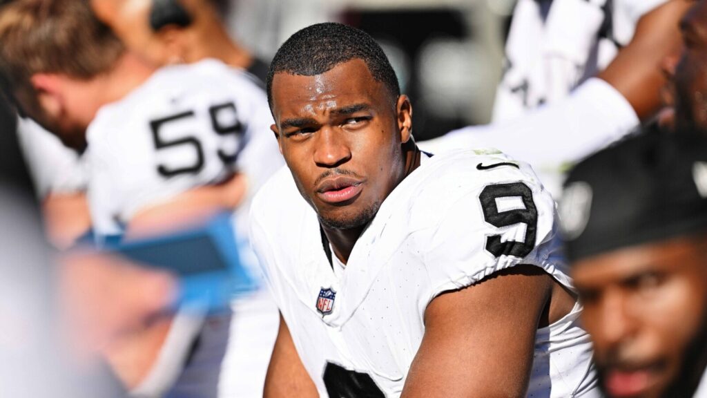 From Then, To Now: The Undeniable Progress Of Las Vegas Raiders EDGE Tyree Wilson