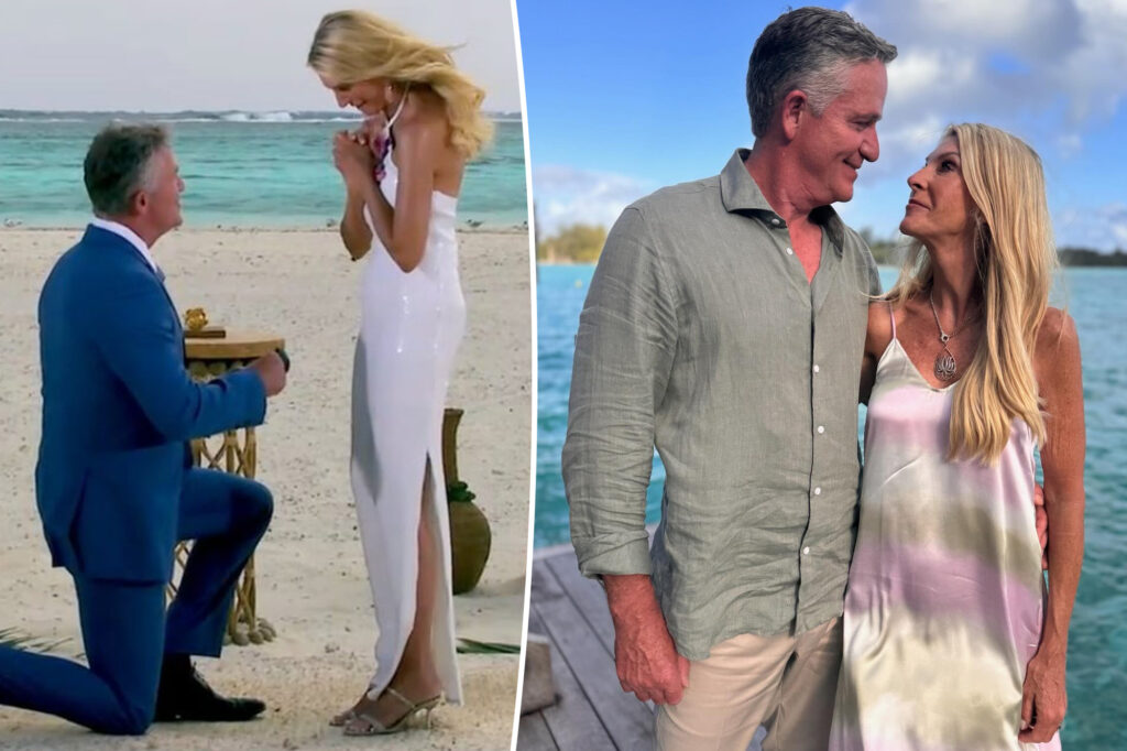 ‘Golden Bachelorette’ Joan Vassos gets engaged to Chock Chapple with ‘show-stopping’ 4-carat diamond ring