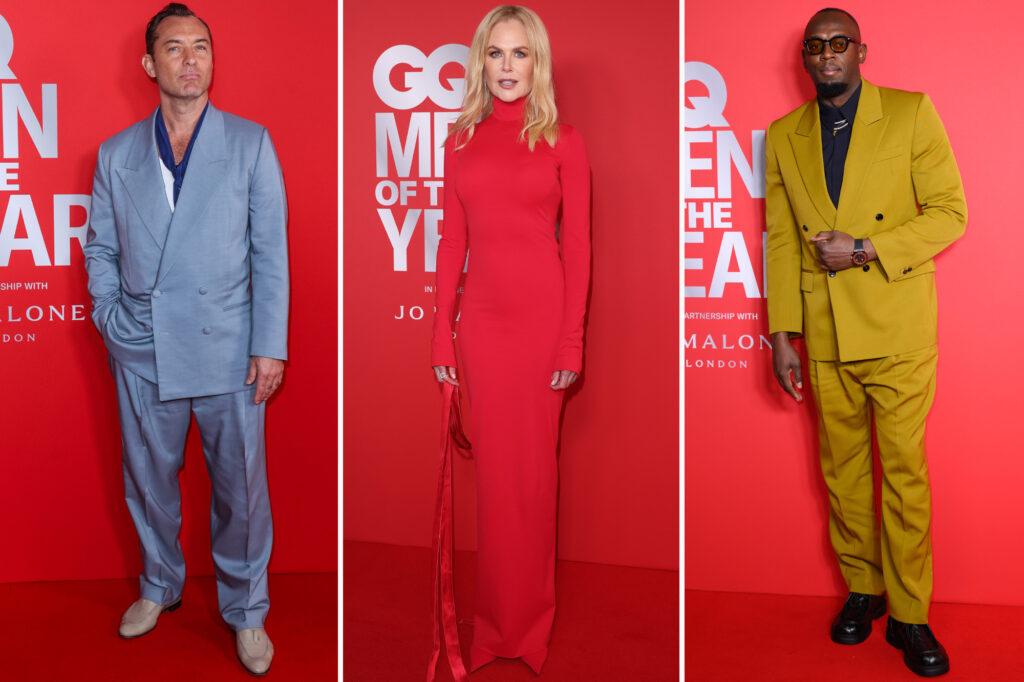 GQ London Men of the Year Awards 2024: Jude Law, Nicole Kidman, more