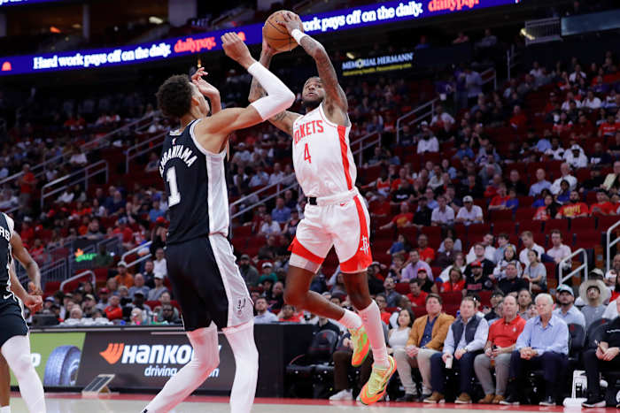 Green and VanVleet score 21 each as Houston Rockets rout San Antonio Spurs 127-100