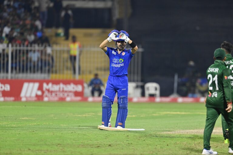 Gurbaz ton, Omarzai fifty and four-for win the series for Afghanistan