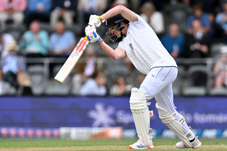 Harry Brook, Ollie Pope pull England back from the brink after NZ seamers thrive