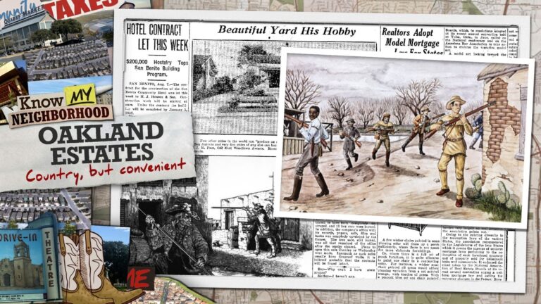 History of Oakland Estates has ties to Battle of Bexar