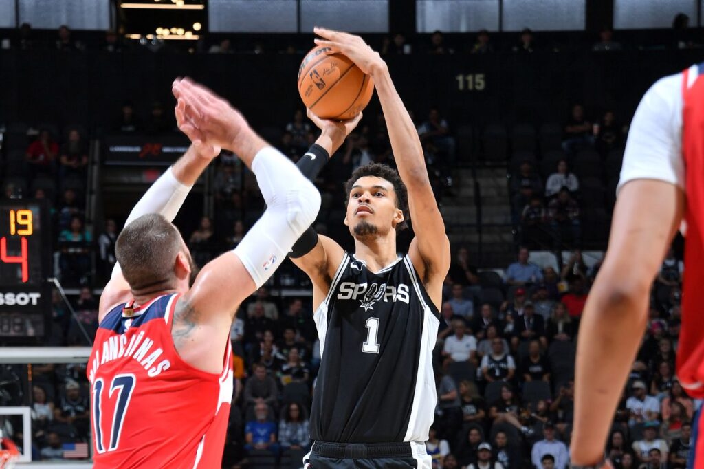 How Victor Wembanyama’s heavy shot diet of threes can help the rest of his game