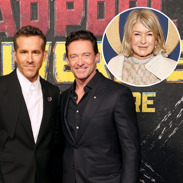 Hugh Jackman Reacts to Martha Stewart's Ryan Reynolds Comments
