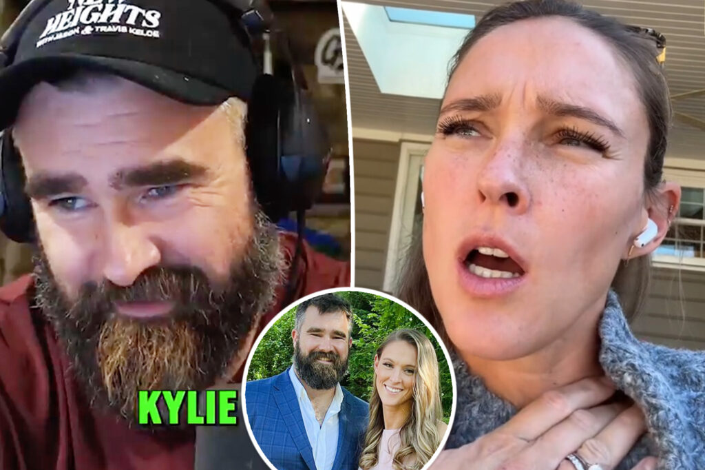 Jason Kelce reacts to wife Kylie withholding sex after he gave a fan ‘dumbass’ advice