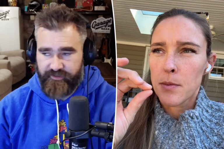 Jason Kelce’s wife scolds him for ‘f–king exposing’ her dishwashing habits: ‘You d–k’