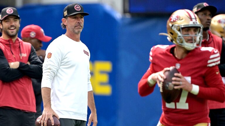 Kyle Shanahan confirms 49ers discussed signing Daniel Jones