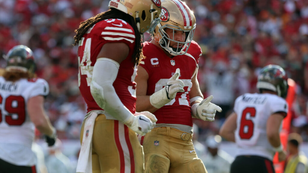 Kyle Shanahan gives update on hip injury that hampered Nick Bosa in 49ers' win over Buccaneers