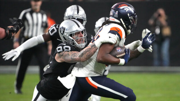 Las Vegas Raiders defensive end Maxx Crosby just accomplished franchise history that may not happen again for decades