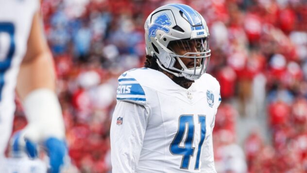 Lions LB James Houston denies having unfortunate accident during SNF vs. Texans