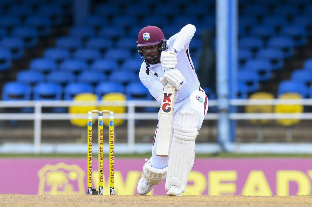 Louis 97, Athanaze 90 give West Indies slight edge after day one