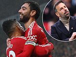 Man United 3-0 Leicester: Ruud van Nistelrooy bows out on a high as Bruno Fernandes and Alejandro Garnacho score either side of an own goal in final game before Ruben Amorim's arrival