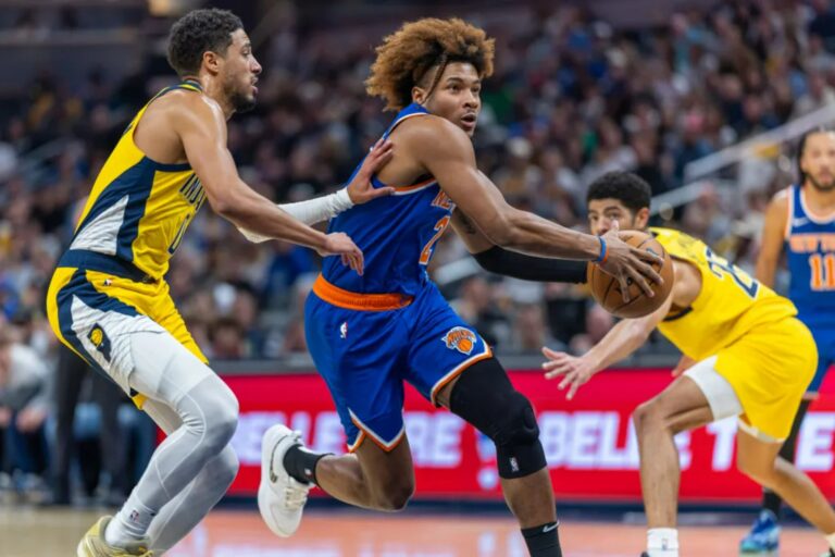 Miles McBride’s uncertain availability vs. 76ers could further thins Knicks bench options