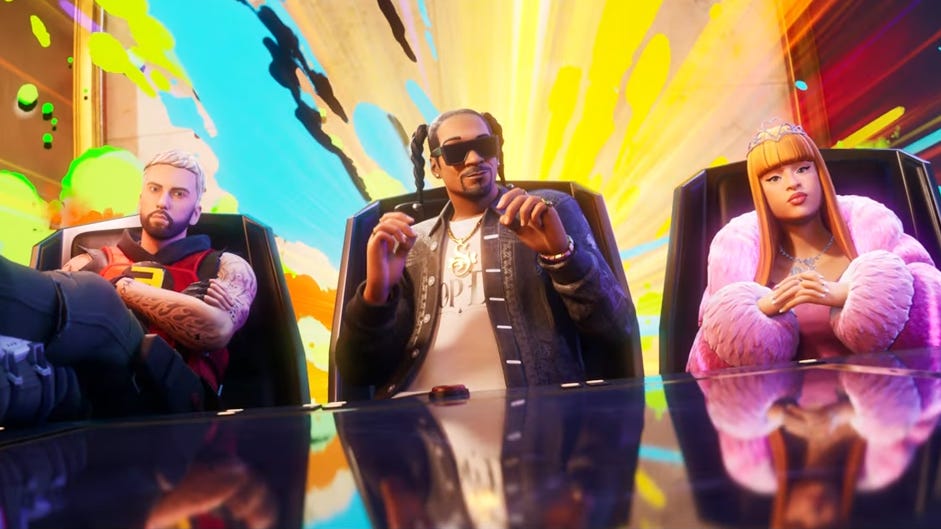 More than 10m Fortnite players watch Snoop Dogg, Ice Spice headline concert streamed live from Times Square