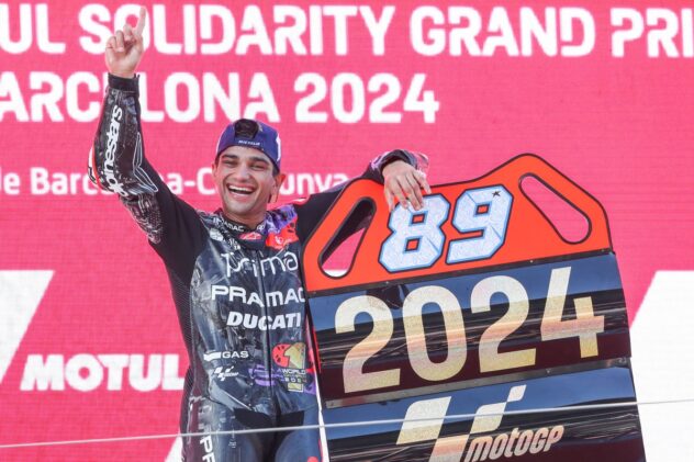 MotoGP Barcelona GP: Martin crowned champion as Bagnaia wins finale