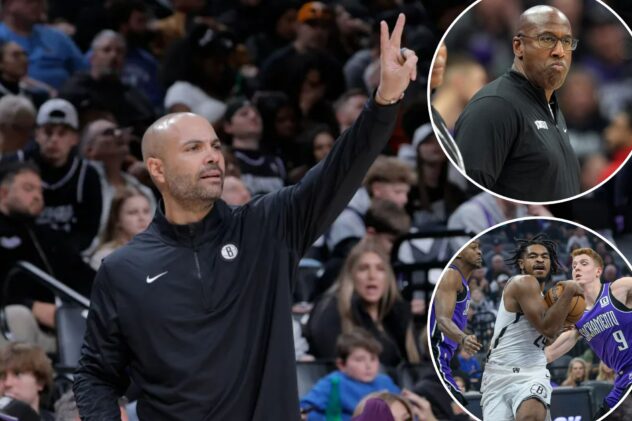 Nets rally to give Jordi Fernandez tight win over ex-team Kings, mentor