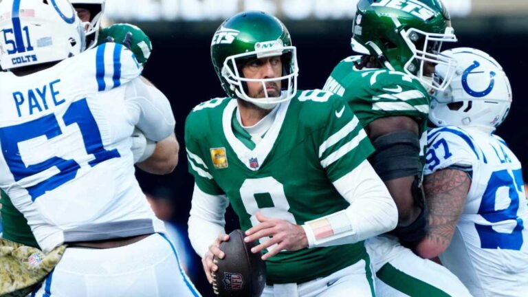 NFL Week 11 losers: Jets' Aaron Rodgers era keeps failing; Jaguars get embarrassed