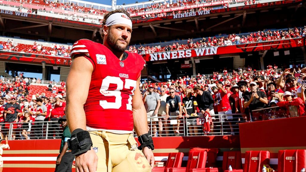 Nick Bosa improving but 49ers-Packers status remains uncertain