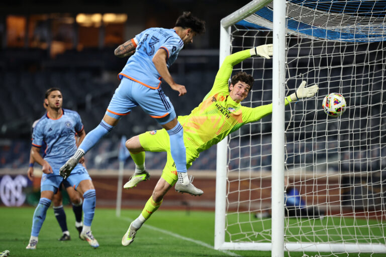 NYCFC use early lead to pull even with FC Cincinnati in MLS playoffs