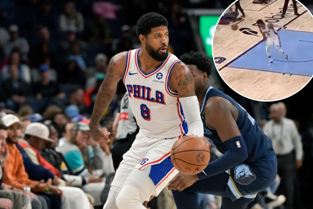 Paul George suffers left knee hyperextension in potential 76ers nightmare