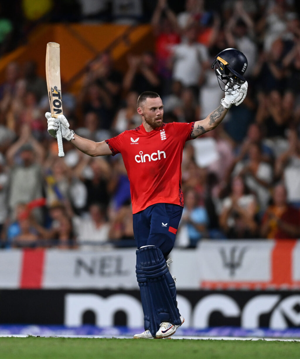 Phil Salt's century, Saqib Mahmood's four, power England to eight-wicket win