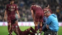 'Players playing in pain' - Guardiola on injury 'emergency'
