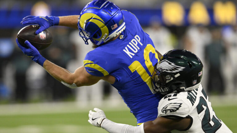 Quinyon Mitchell just made his case for Defensive Rookie of the Year by beating Jared Verse in his own house