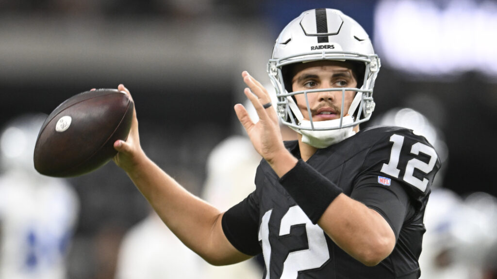 Raiders announce QB news ahead of Black Friday game vs. Chiefs
