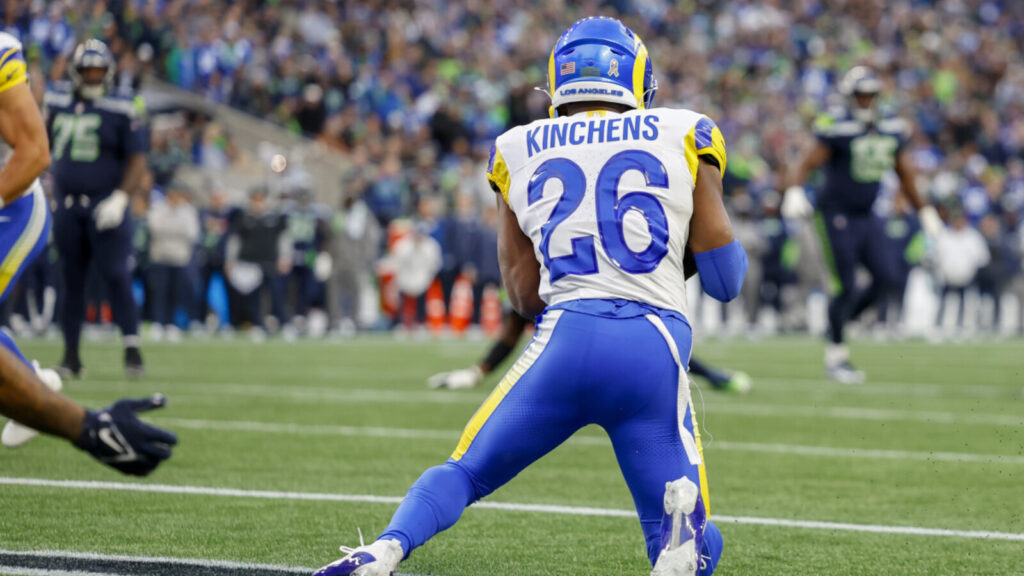 Rams rookie Kamren Kinchens' stunning season benchmark makes first NFL touchdown all the more spectacular