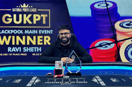 Ravi Sheth Bags Almost £70,000 in GUKPT Blackpool Main Event