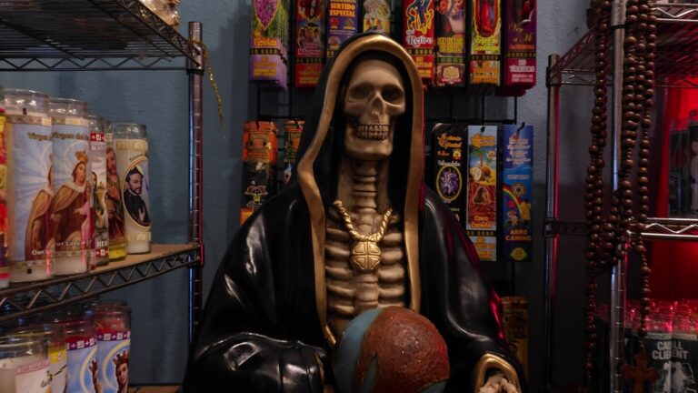 Religious discrimination lawsuit highlights controversy, cultural roots of Santa Muerte