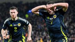 Scotland face Greece in Nations League play-off