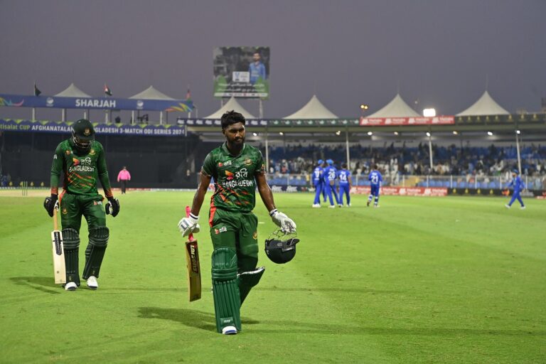 Shanto, Jaker and Bangladesh bowlers level series 1-1