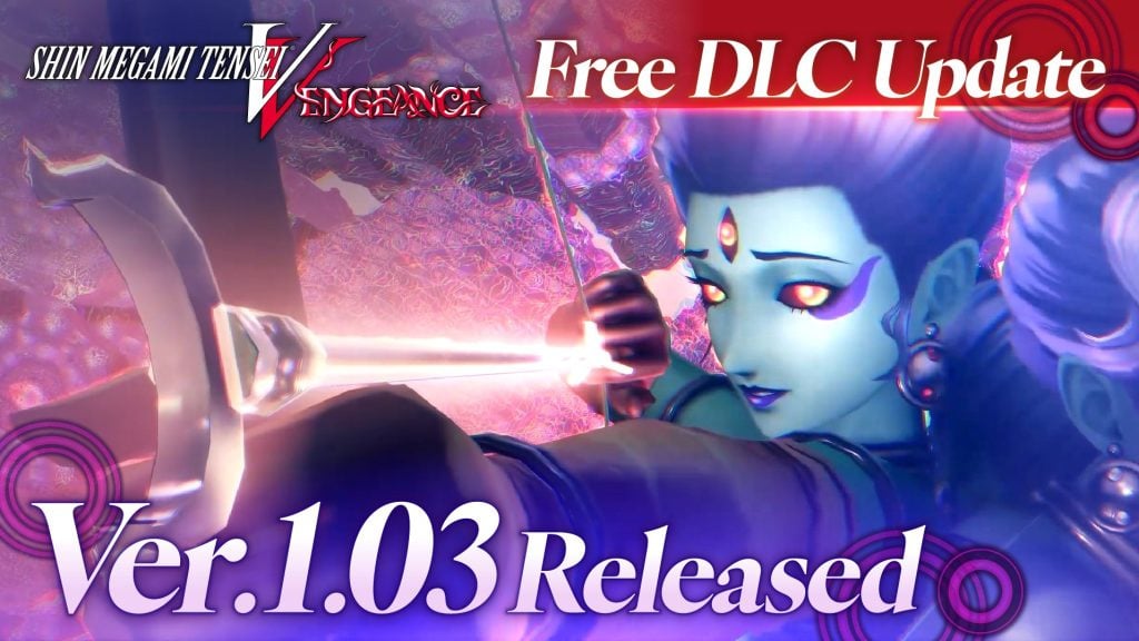 Shin Megami Tensei V: Vengeance Free DLC Update (Version 1.0.3) Goes Live - New Demon & 6 New Navigators