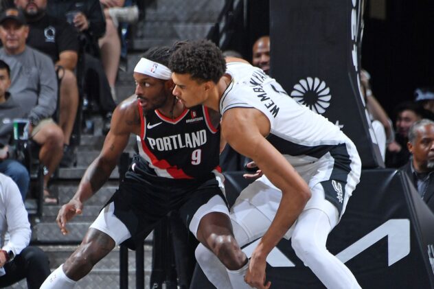 Spurs shake off back-to-back losses in win over the Trail Blazers