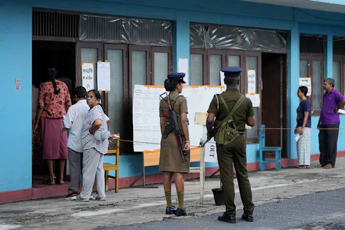 Sri Lanka votes in a parliamentary election that's key for its new Marxist-leaning president