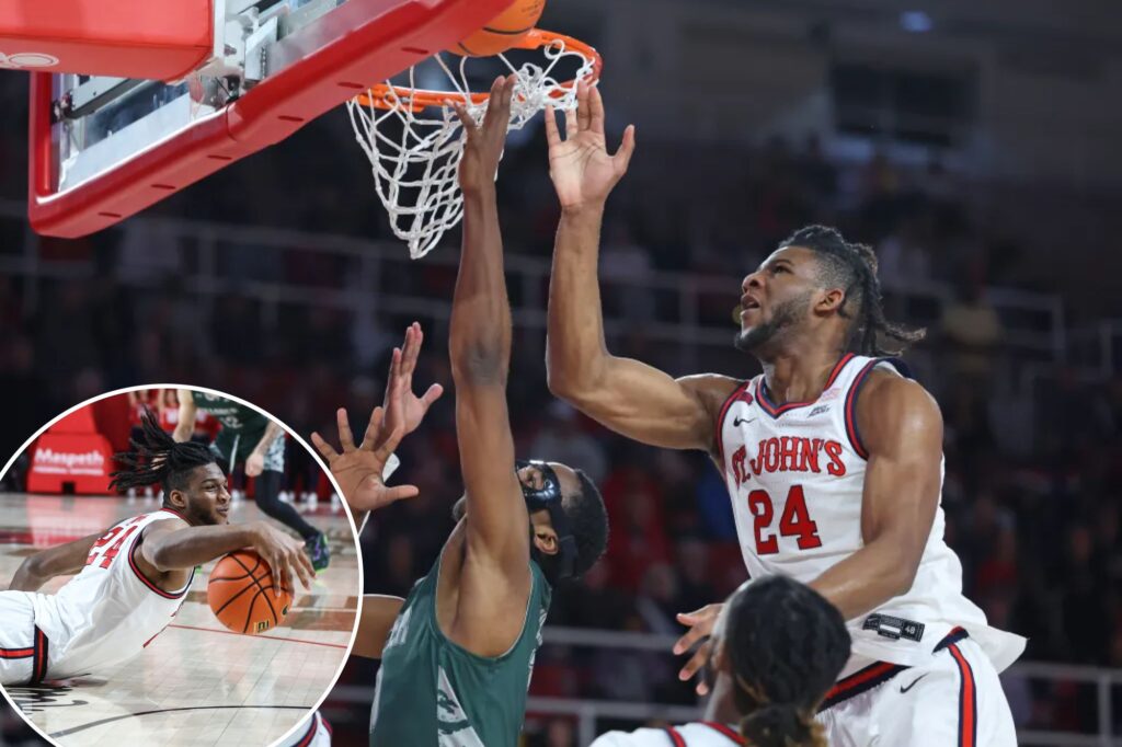 St. John’s Zuby Ejiofor hopes high-energy-second half can be ‘stepping stone’ after benching