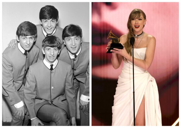 The Beatles, Taylor Swift, and More Nominated for Record of the Year at 2025 Grammys