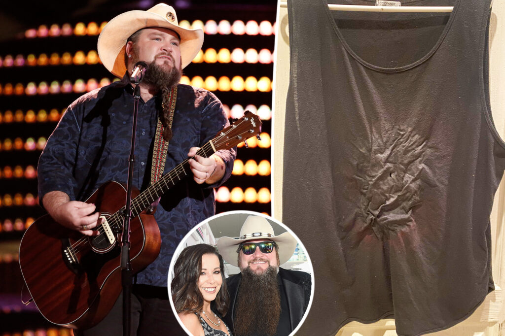 ‘The Voice’ winner Sundance Head’s wife reveals his bullet-pierced top after nearly ‘devastating’ gunshot wound